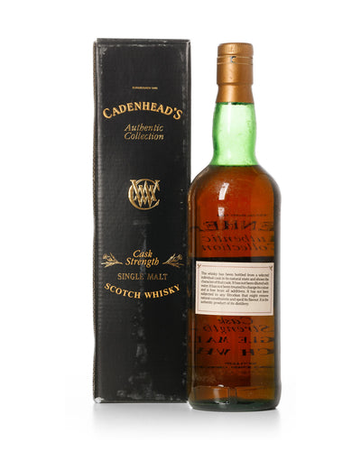 Glencadam 1980 11 Year Old Cadenhead's Authentic Collection Bottled 1992 With Original Box