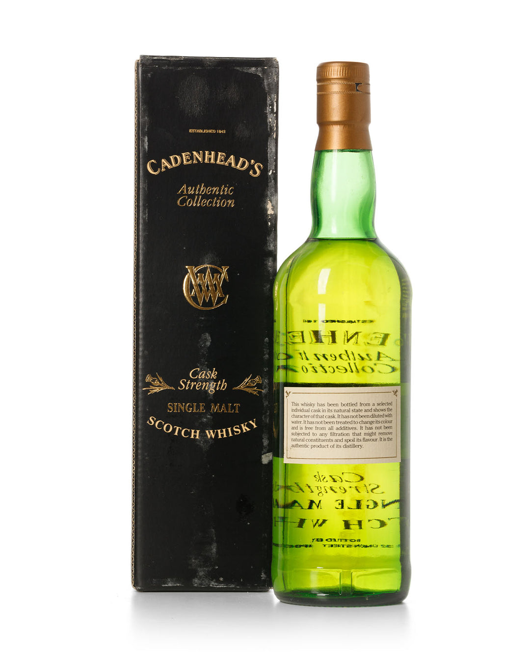 Glenlochy 1977 16 Year Old Cadenhead's Authentic Collection Bottled 1994 With Original Box