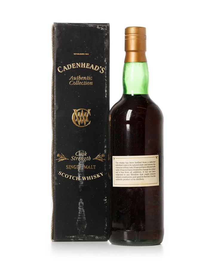 Linkwood-Glenlivet 1979 14 Year Old Cadenhead's Authentic Collection Bottled 1993 With Original Box