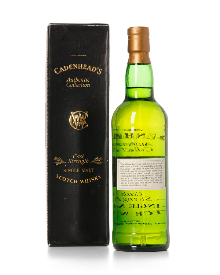 Loch Lomand 1985 10 Year Old Cadenhead's Authentic Collection Bottled 1996 With Original Box
