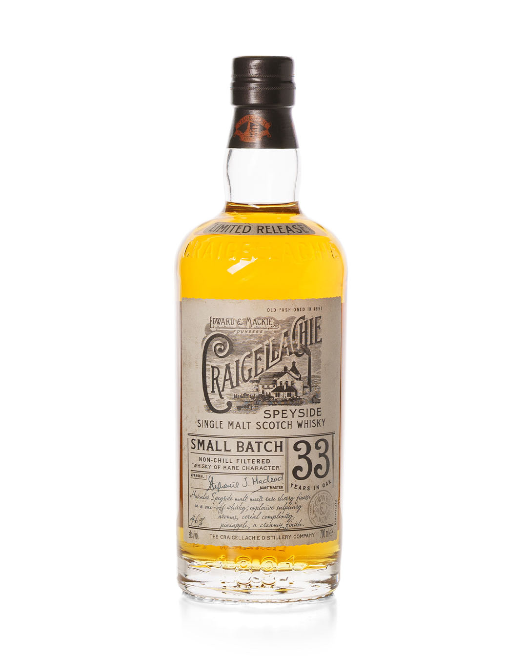 Craigellachie 33年 スモールバッチ Craigellachie Limited Release Small Batch 33 Year Old Single