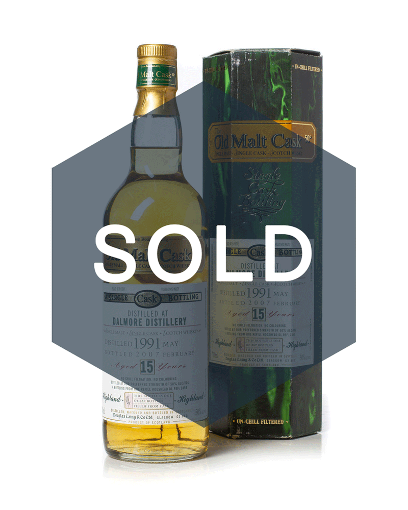 Dalmore 1991 15 Year Old The Old Malt Cask