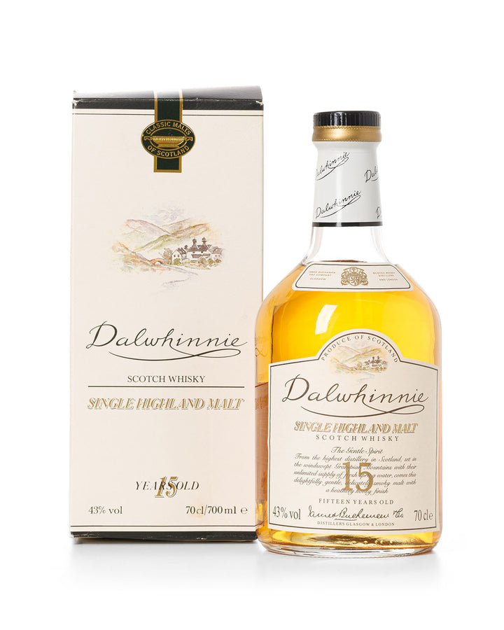 Dalwhinnie 15 Year Old Bottled 1990s With Original Box