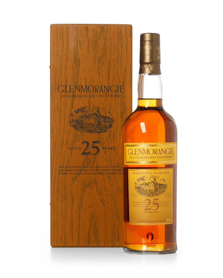 Glenmorangie 25 Year Old With Original Wooden Box
