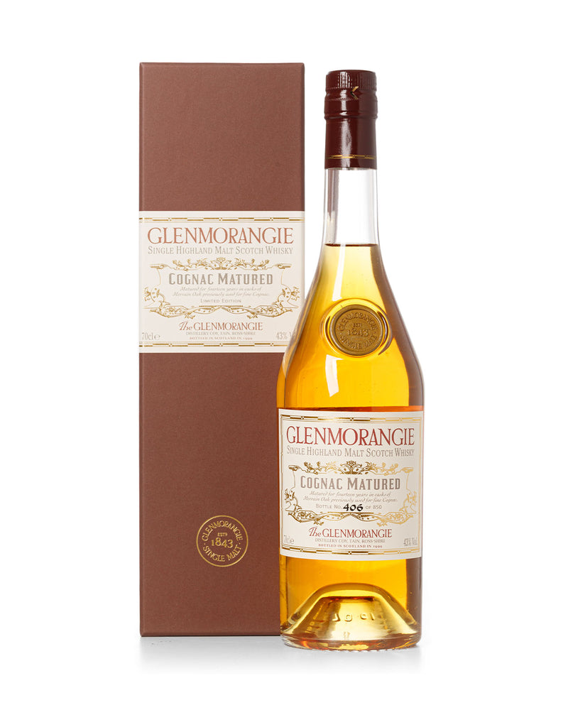 Glenmorangie Cognac Matured Bottled 1999 With Original Box