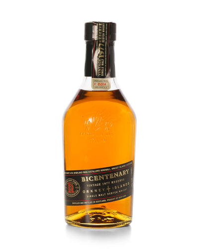 Highland Park 1977 Bicentenary With Original Tube