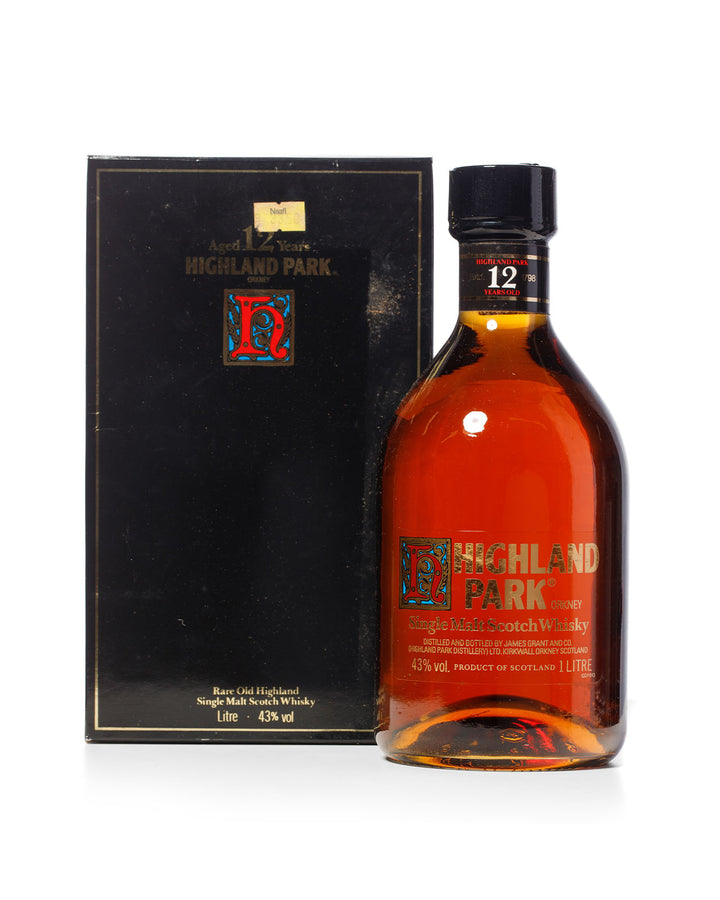 Highland Park  12 Year Old 1 Litre With Original Box
