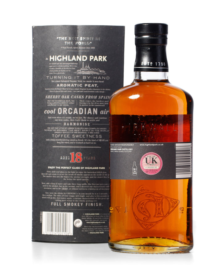 Highland Park 18 Year Old With Original Box