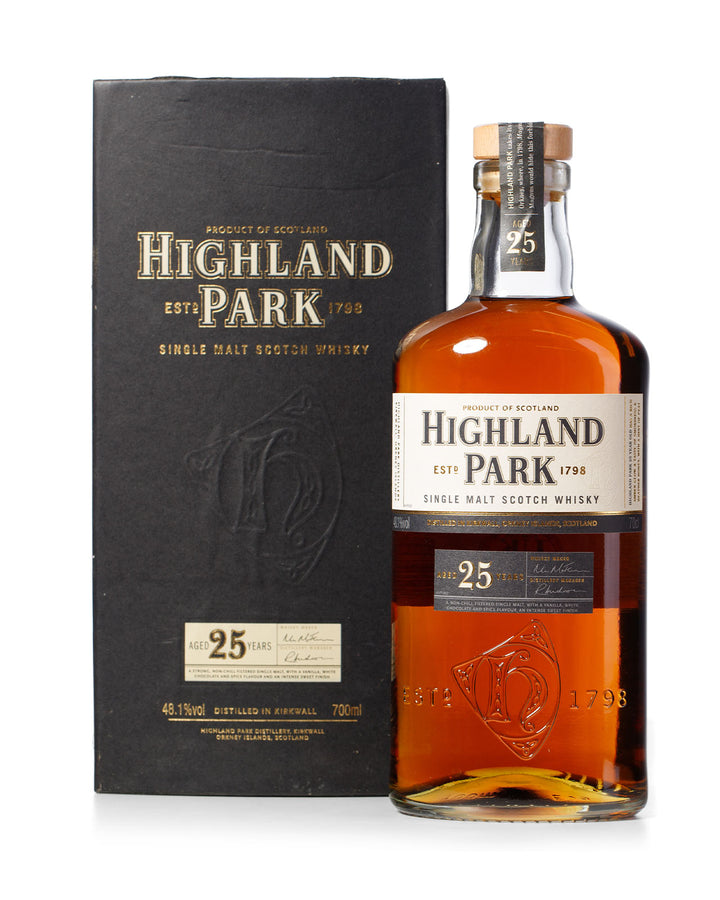 Highland Park 25 Year Old With Original Box