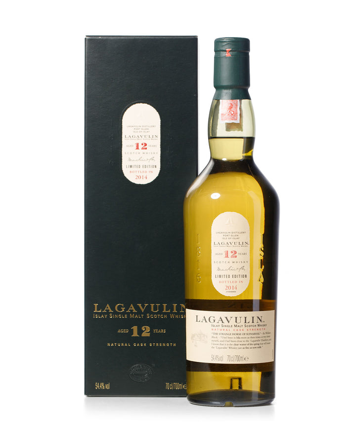 Lagavulin 12 Year Old Diageo Special Release Bottled 2014 With Original Box