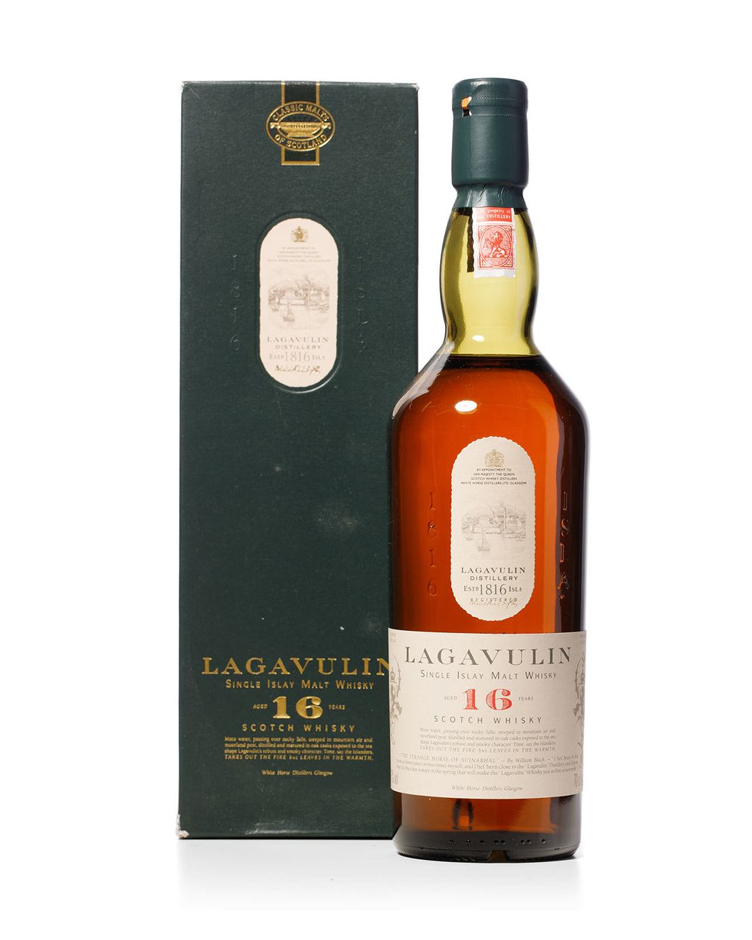 Lagavulin 16 Year Old White Horse With Original Box