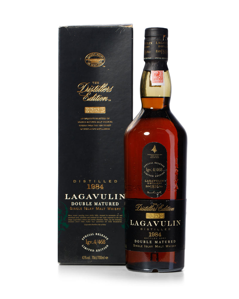 Lagavulin 1984 Distillers Edition With Original Box