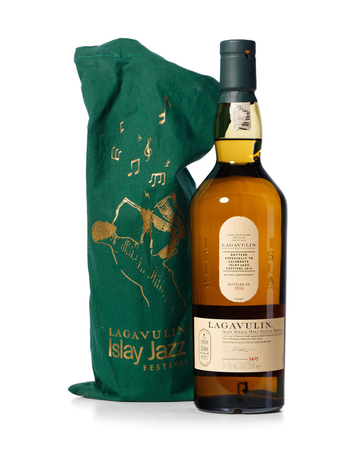 Lagavulin Islay Jazz Festival Bottled 2016 with Fabric Bag