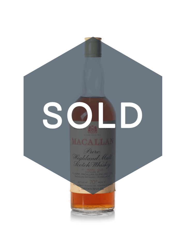 Macallan - 10 Year Old 70 Proof - Pre-1980