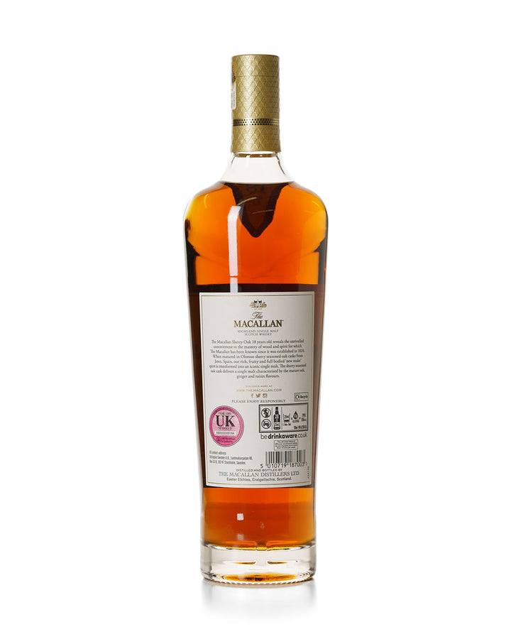 Macallan 18 Year Old 2022 Release With Original Box