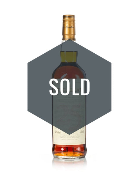 MACALLAN 25 瓶　外箱付き Macallan 25 Year 1966 Anniversary Malt Single Malt Scotch