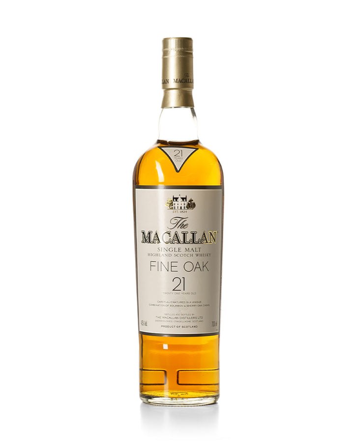 Macallan 21 Year Old Fine Oak Triple Cask Matured With Original Box