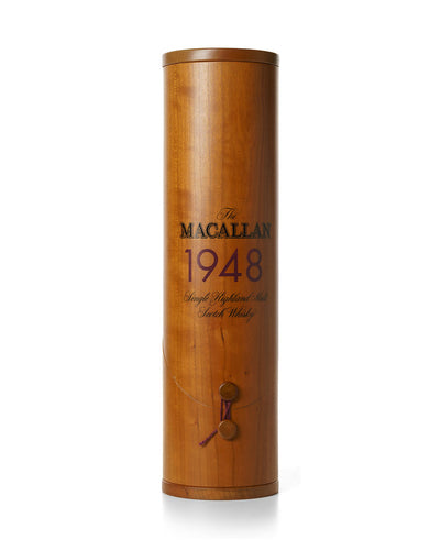 Macallan 1948 51 Year Old Select Reserve Bottled 1999 With Original Tube and Wooden Box and