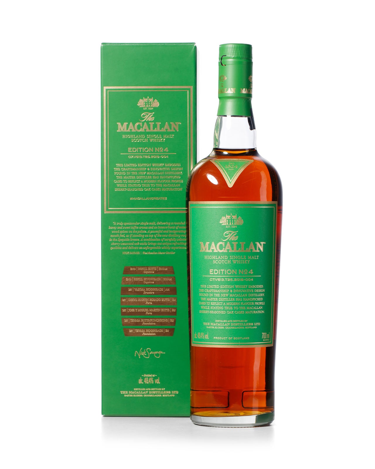 Macallan Edition Series 1-6 Set With Original Boxes – Mark