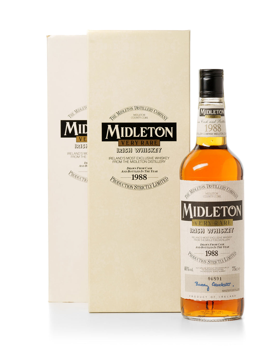 Midleton Very Rare Bottled 1988 75cl With Original Box and Certificate