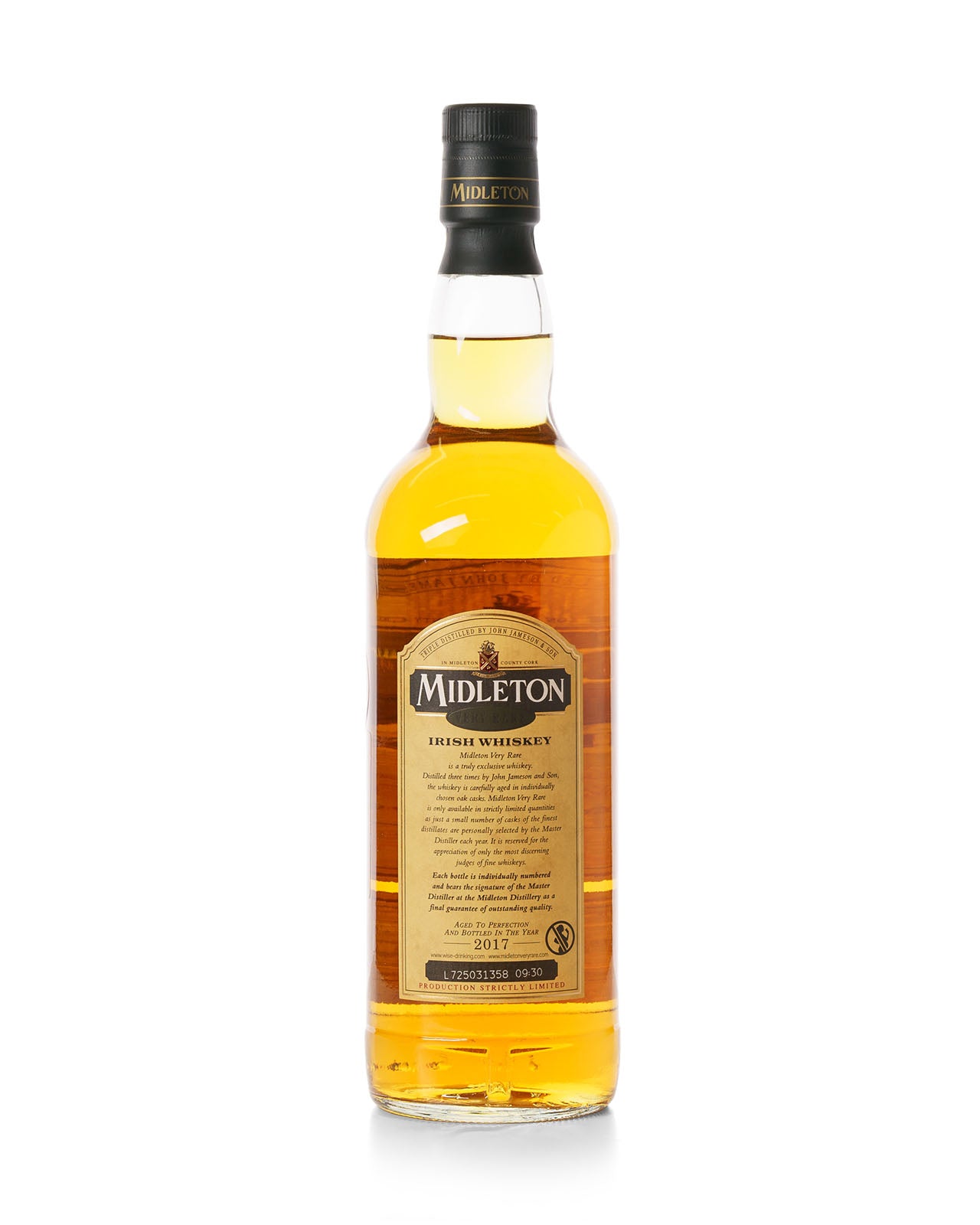 Midleton Very Rare Bottled 2017 With Original Wooden Box