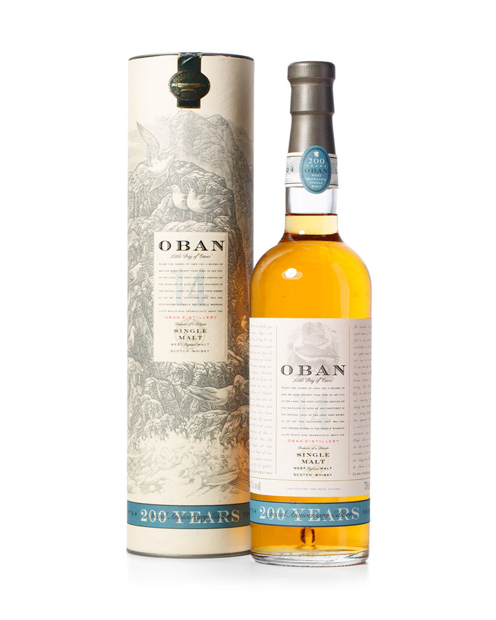 Oban 14 Year Old 200 Year Anniversary Edition With Original Tube