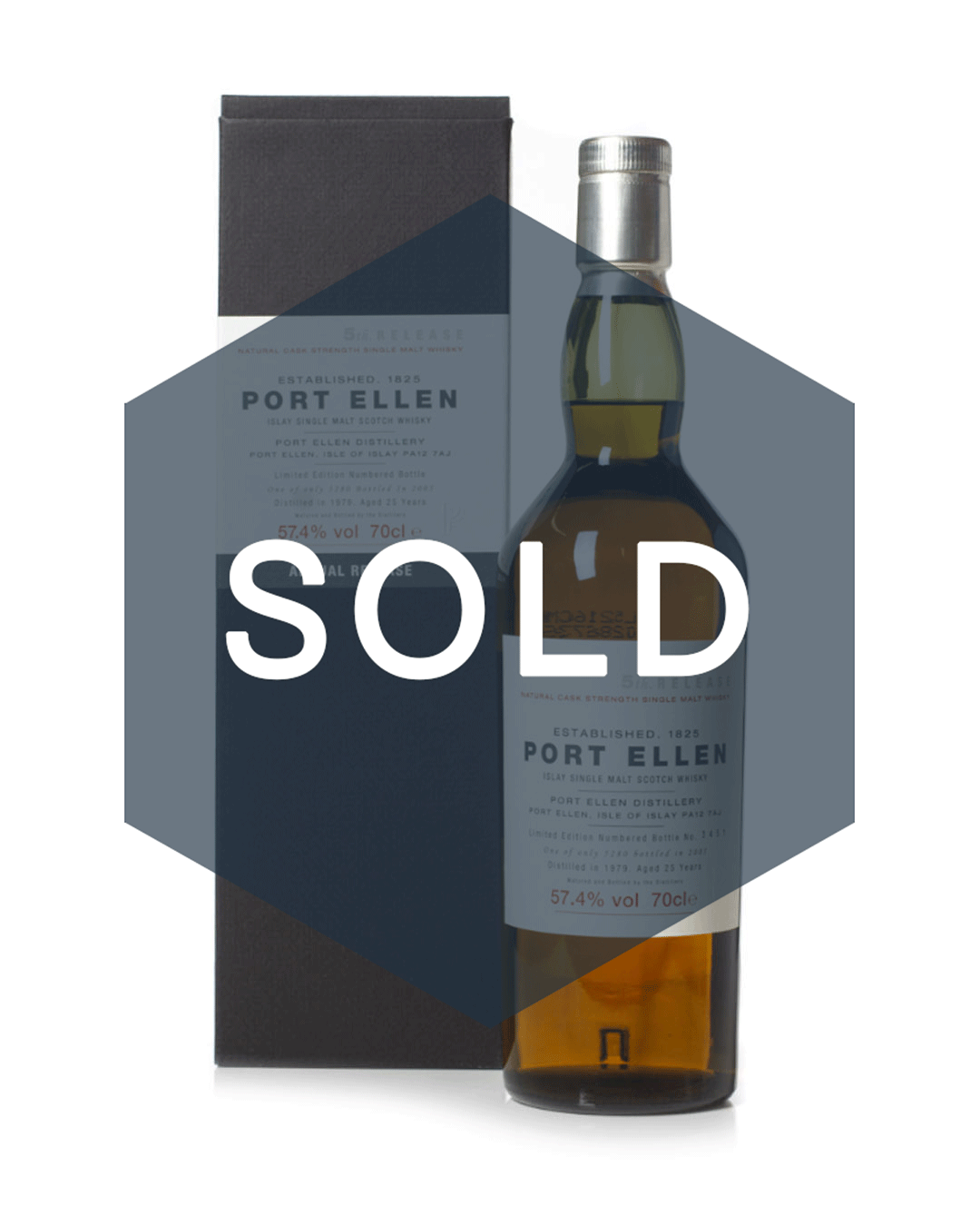 Port Ellen 25 Year Old 5th Annual Release 2005