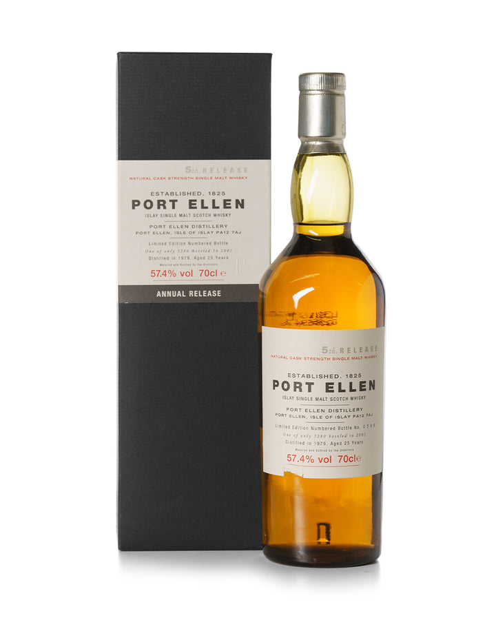 Port Ellen 1979 25 Year Old 5th Annual Release Bottled 2005