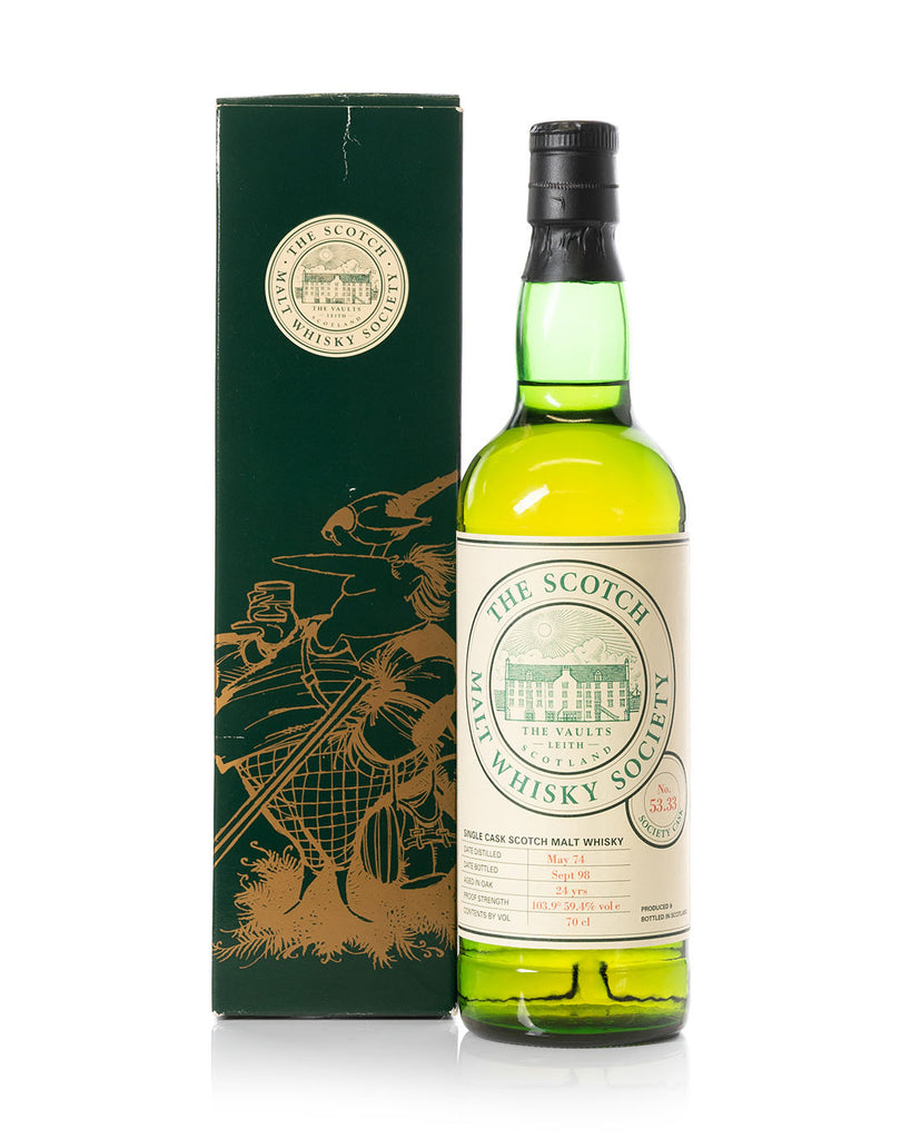 Caol Ila 1974 Scotch Malt Whisky Society SMWS 53.33 Bottled