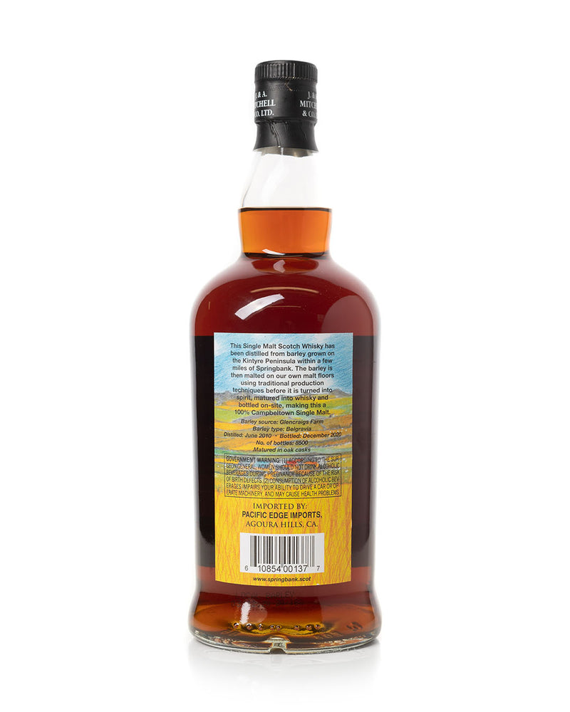 Springbank 2010 10 Year Old Local Barley