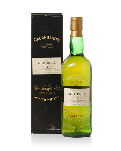 Strathmill 1980 11 Year Old Cadenheads Authentic Collection Bottled 1992 With Original Box