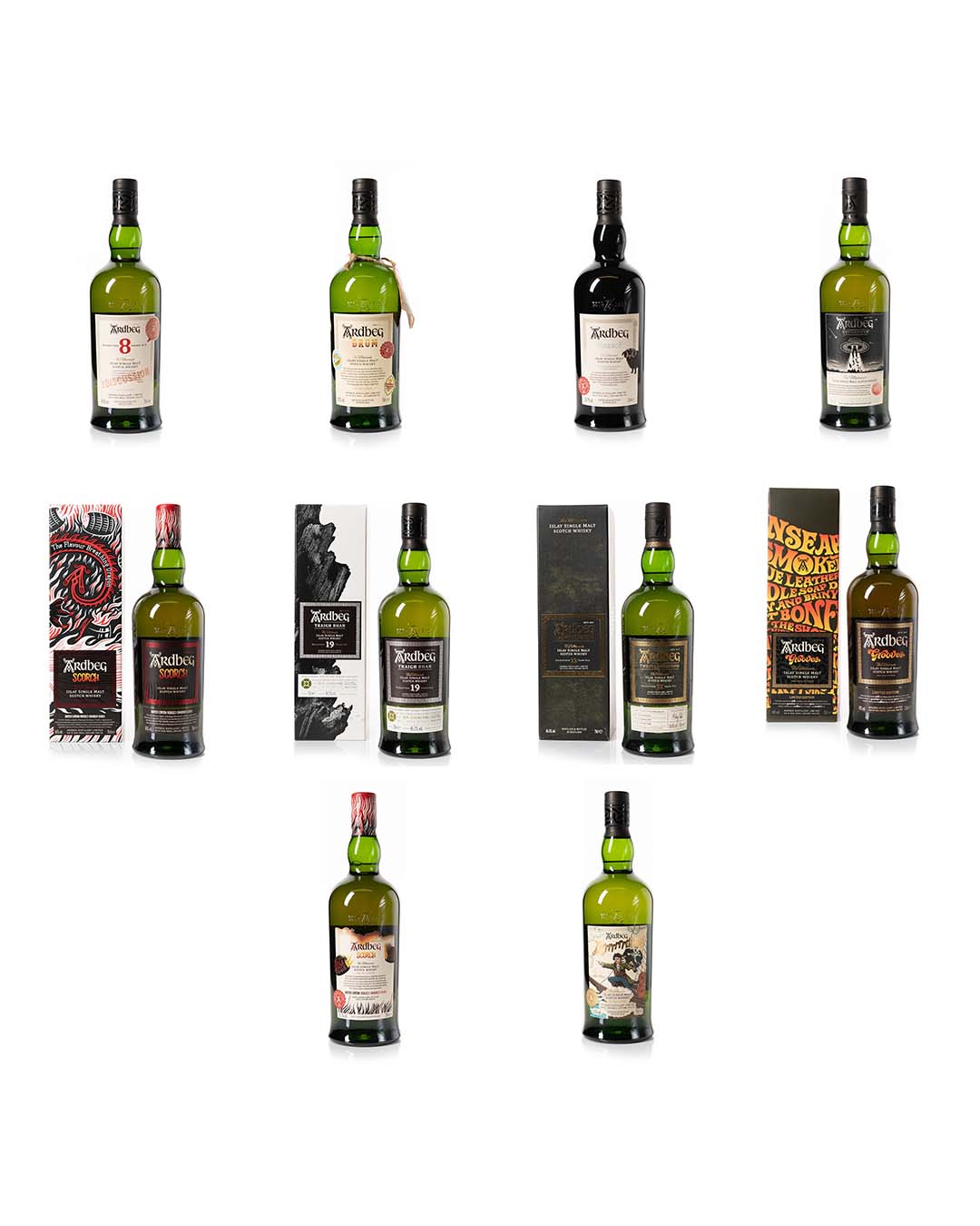Ardbeg 10 瓶系列 - 委员会和标准发布
