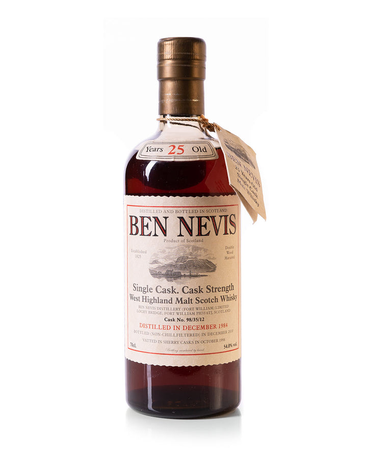 Ben Nevis 1984 25 Year Old Cask #98/35/12