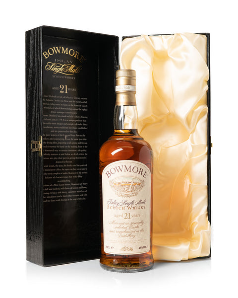 Bowmore 21 Year Old 1990's Bottling With Original Box – Mark