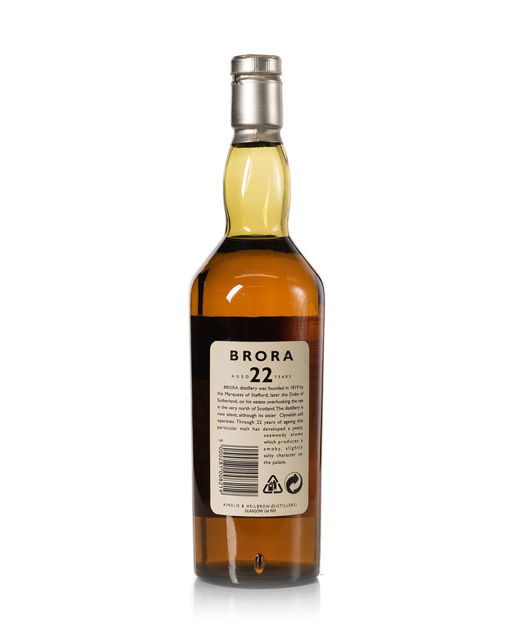 布罗拉 1972 年 22 年稀有麦芽威士忌 58.7%