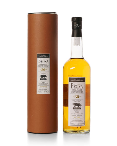 Brora 30 Year Old Special Release Bottled 2009 With Original Tube
