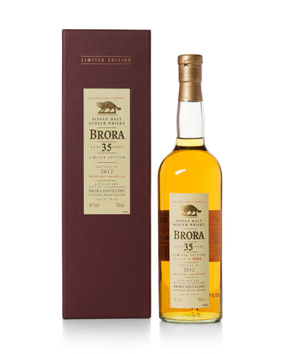 Brora 35 Year Old Special Release Bottled 2012 With Original Box