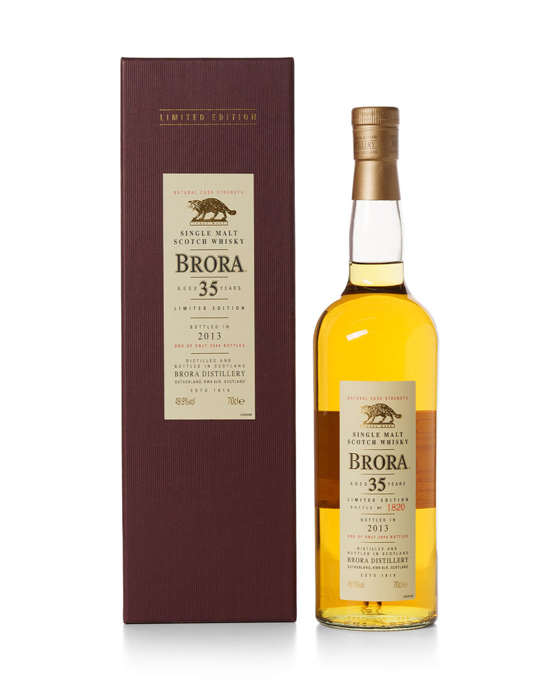 Brora 35 Year Old Special Release Bottled 2013 With Original Box