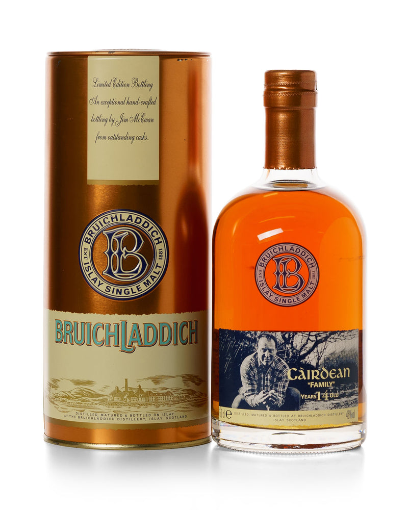 Bruichladdich Valinch 1989 14 Year Old "Cairdean Family" 50cl With Original Tin