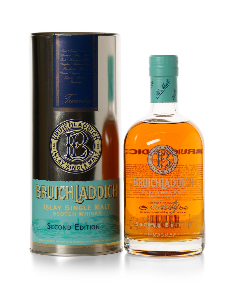 Bruichladdich 20 Year Old Second Edition With Original Tin