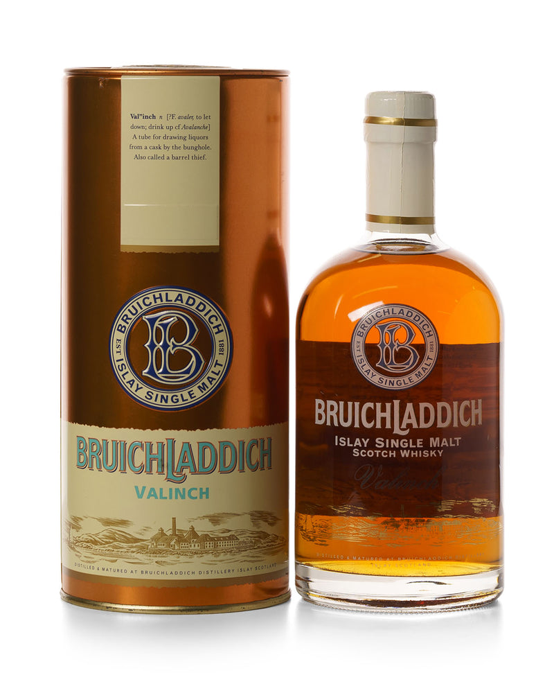 Bruichladdich Valinch 1990 "Pig Picture" Bottled 2003 50cl With Original Tin