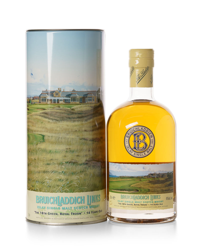 Bruichladdich Links 14 Year Old "The 18th Green, Royal" With Original Tin