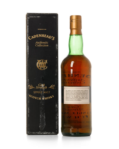 Fettercairn 1980 12 Year Old Cadenheads Authentic Collection Bottled 1992 With Original Box