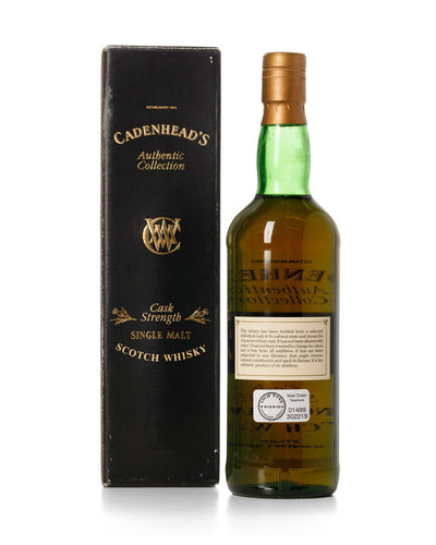 Glen Elgin-Glenlivet 1971 22 Year Old Cadenheads Authentic Collection Bottled 1993 With Original Box