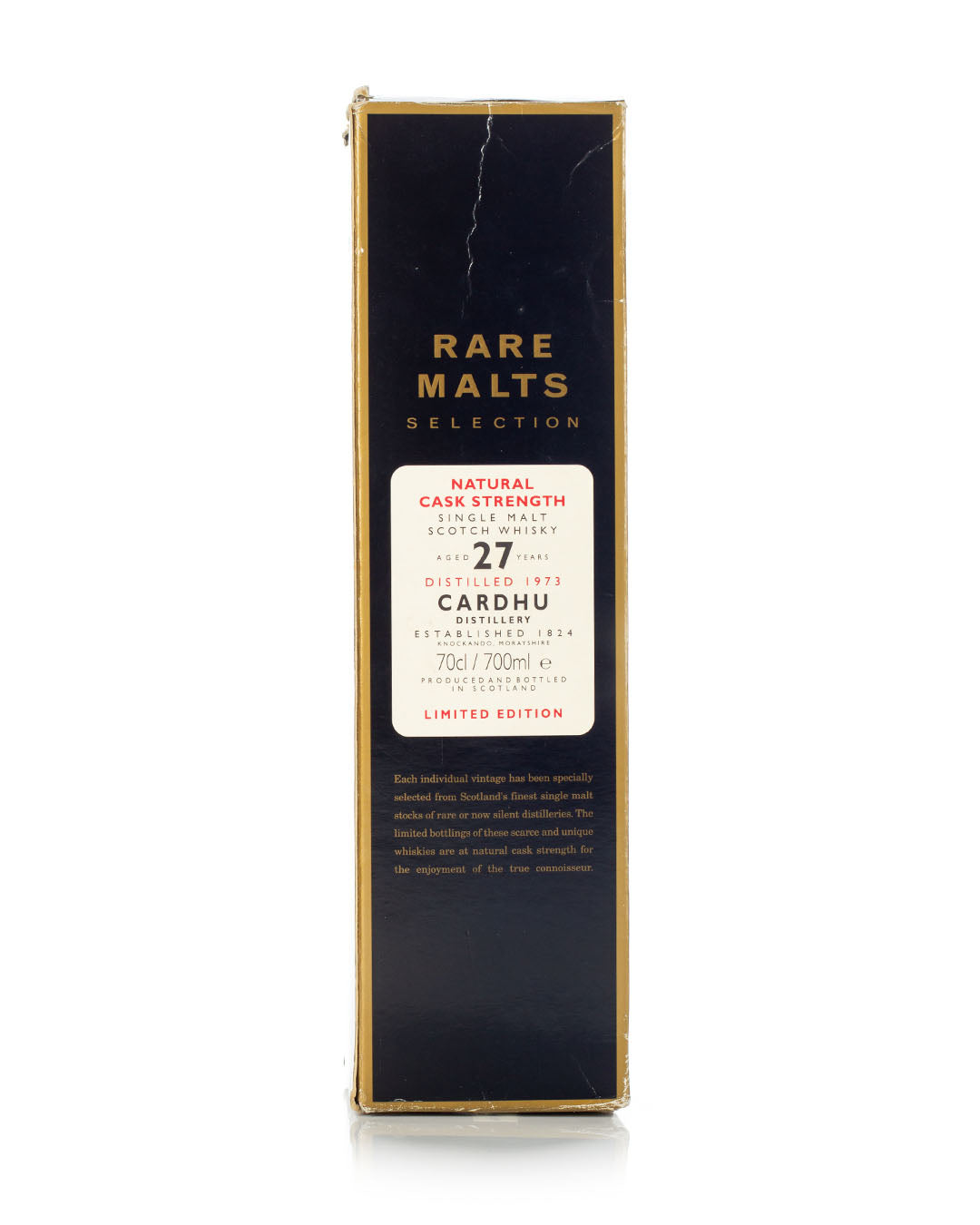 Cardhu 1973 稀有麦芽精选27 年– Mark Littler