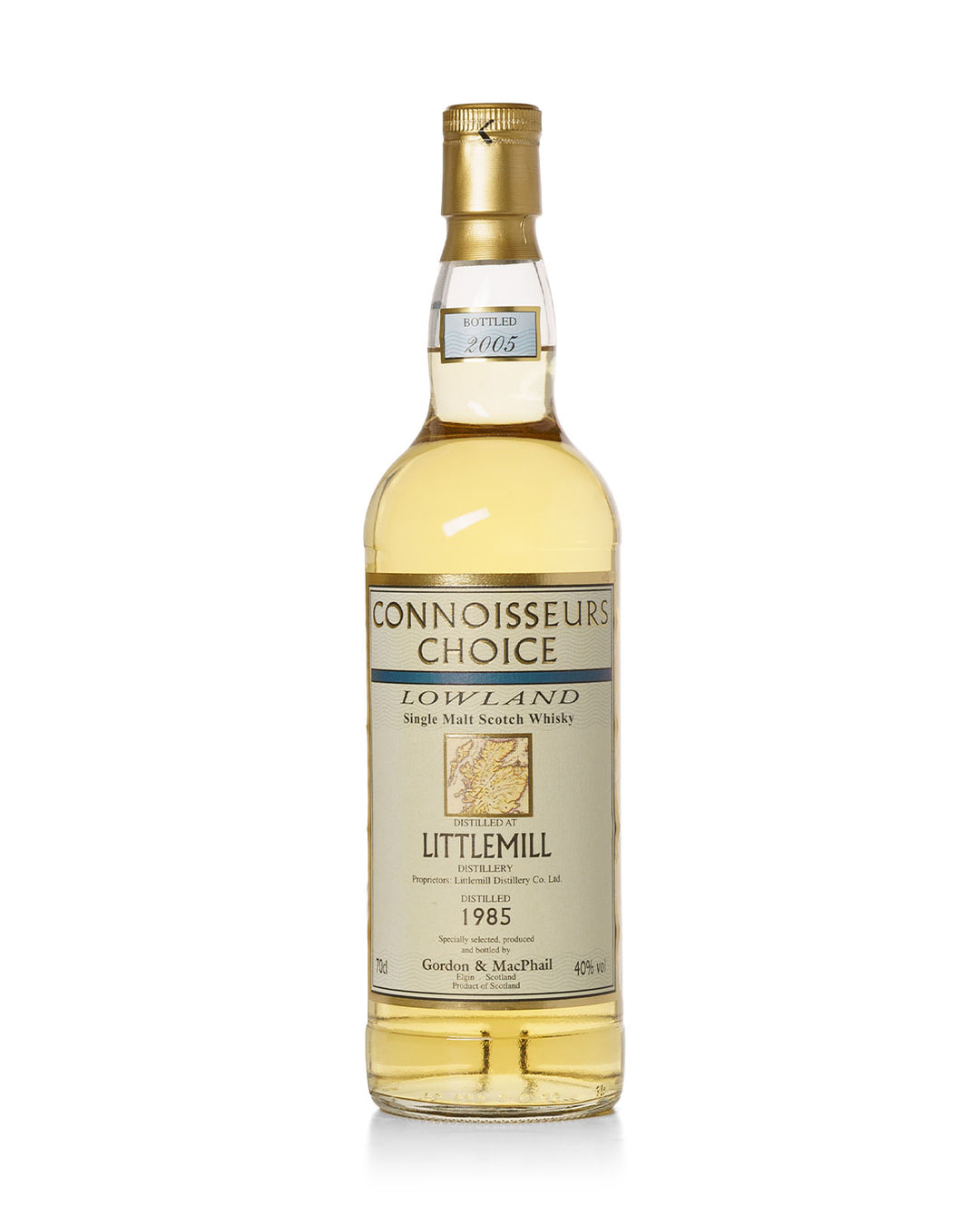 Littlemill 1985 Connoisseurs Choice Gordon & Macphail Bottled 2005 With Original Box