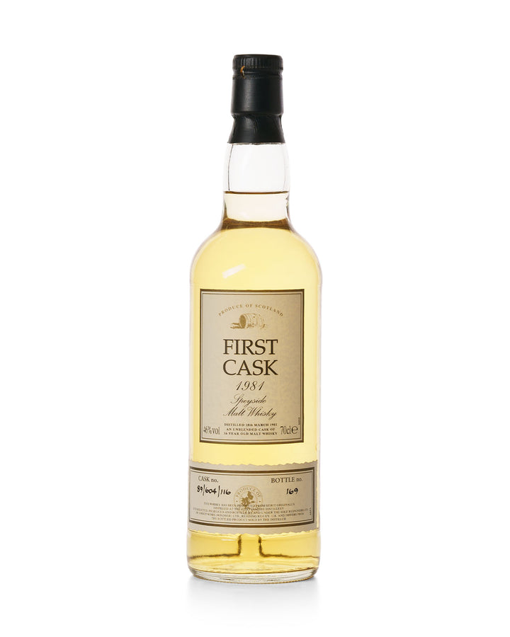 Convalmore 1981 16 Year Old First Cask Bottled 1997