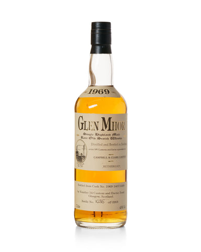 Glen Mhor 1969 Limited Release Campbell & Clark With Original Wooden Box