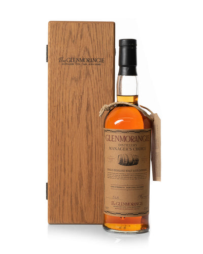 Glenmorangie 1987 13 Year Old Distillery Manager's Choice Bottled 2001 With Original Wooden Box