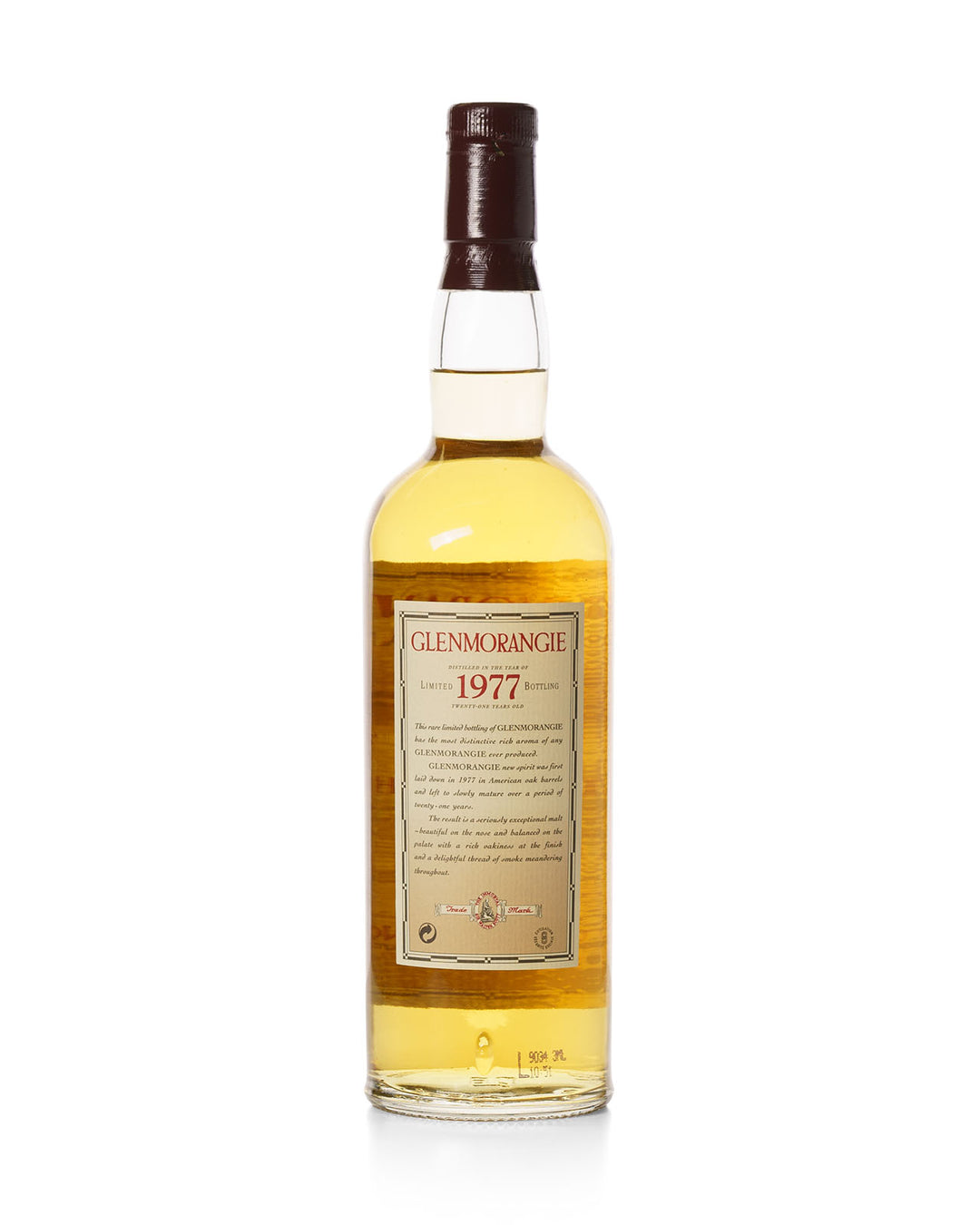 Glenmorangie 1977 - 21 Year Old - Bottled in 1998